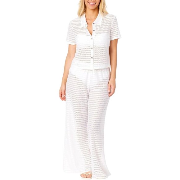 NEW Hurley Swim Cover-Up 2pc Swt | White - Picture 3 of 3